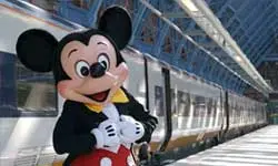 Estacion de tren Disneyland Paris