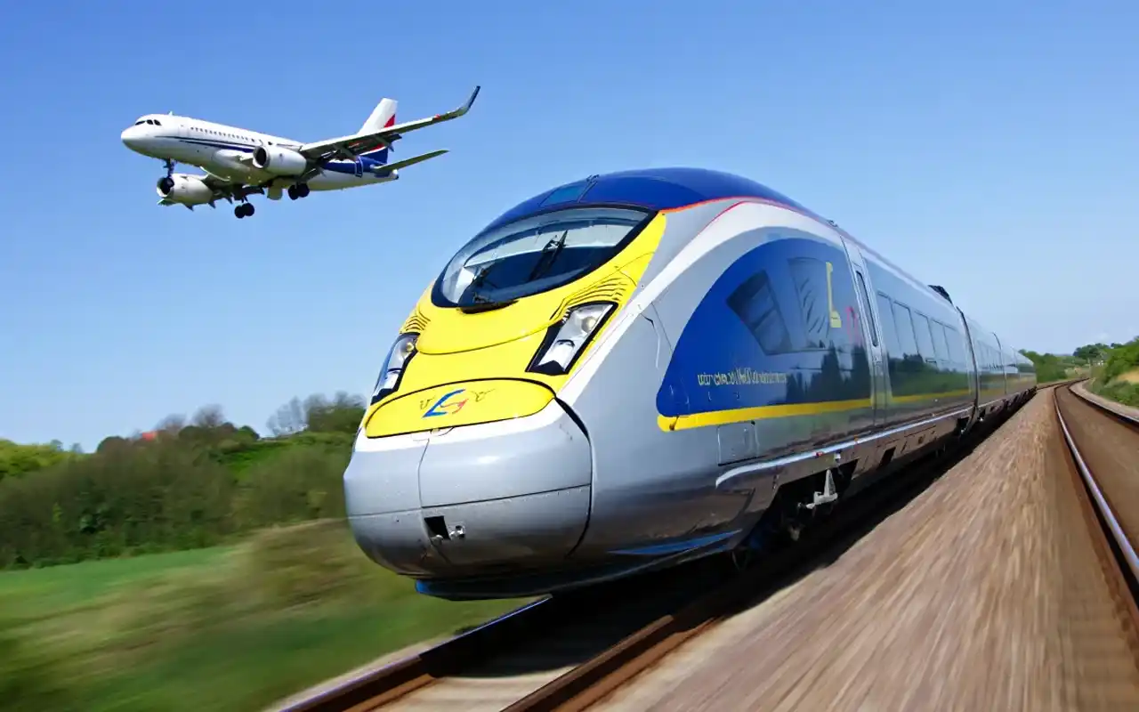 Eurostar Vs Avión